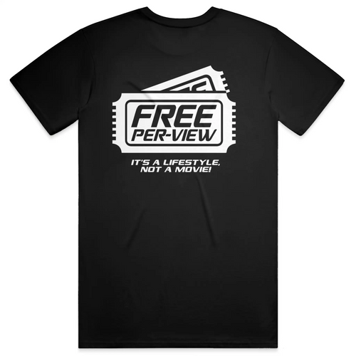 FreePerView OG Tee - Classic Black